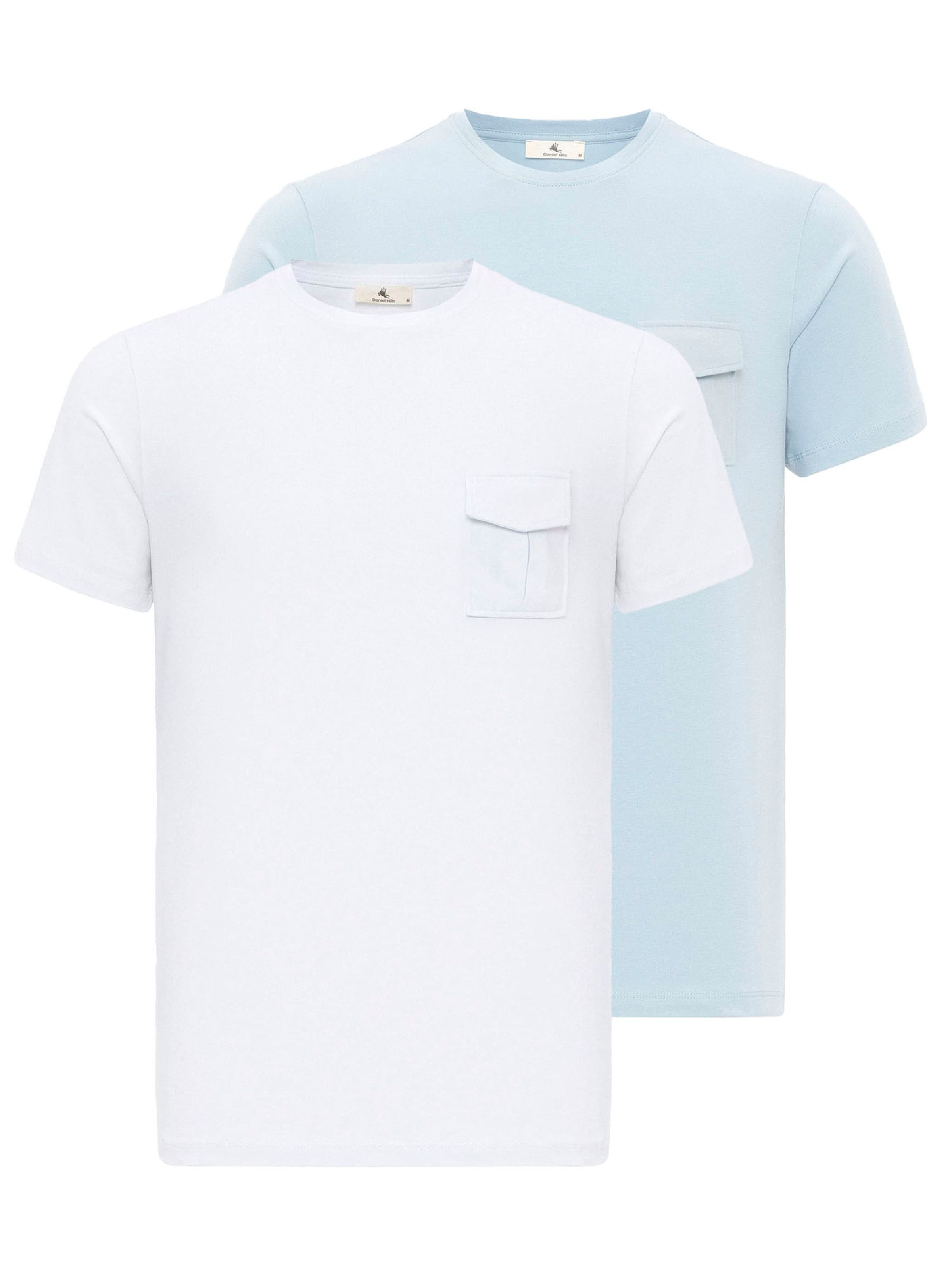 Daniel Hills Tričko - Modrá: predná strana