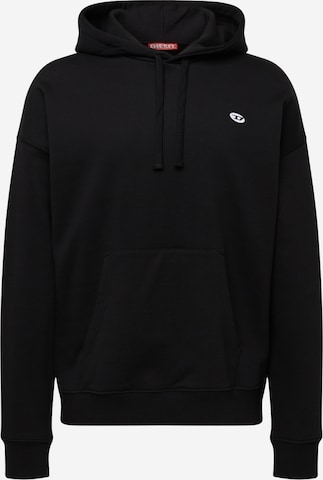 DIESEL - Sweatshirt em preto: frente