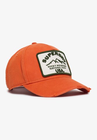 Casquette Superdry en orange