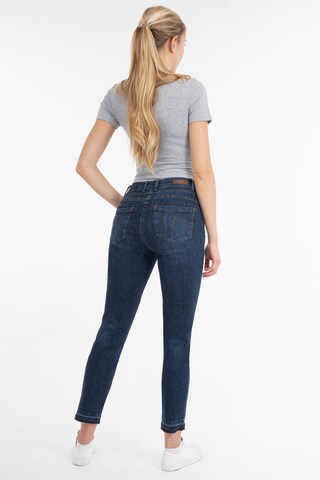 Coupe slim Jean 'Alba' Recover Pants en bleu