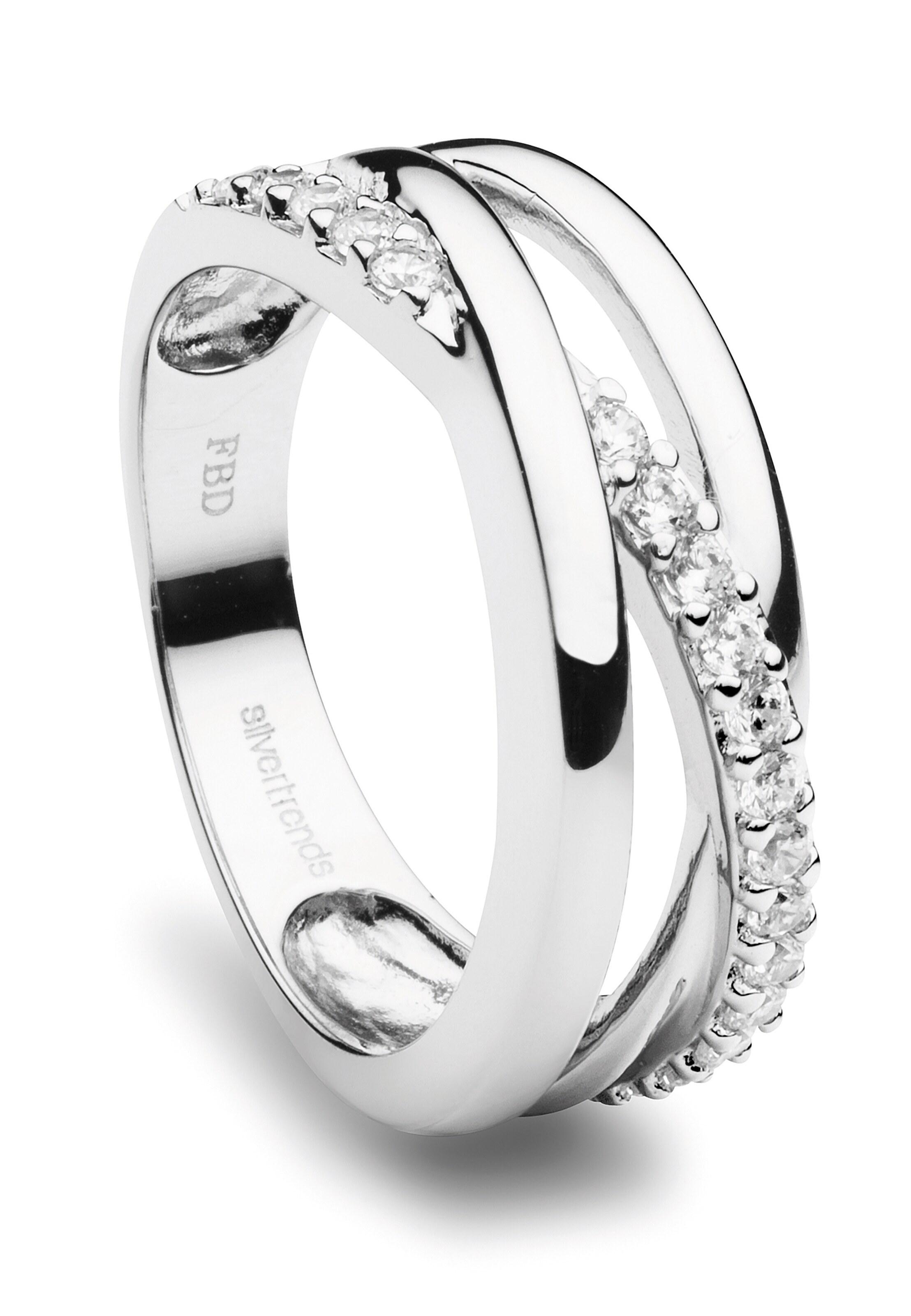 Nana Kay Ring 'Simply Essentials' in Silver: front