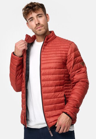 INDICODE JEANS Tussenjas 'Islington' in Rood