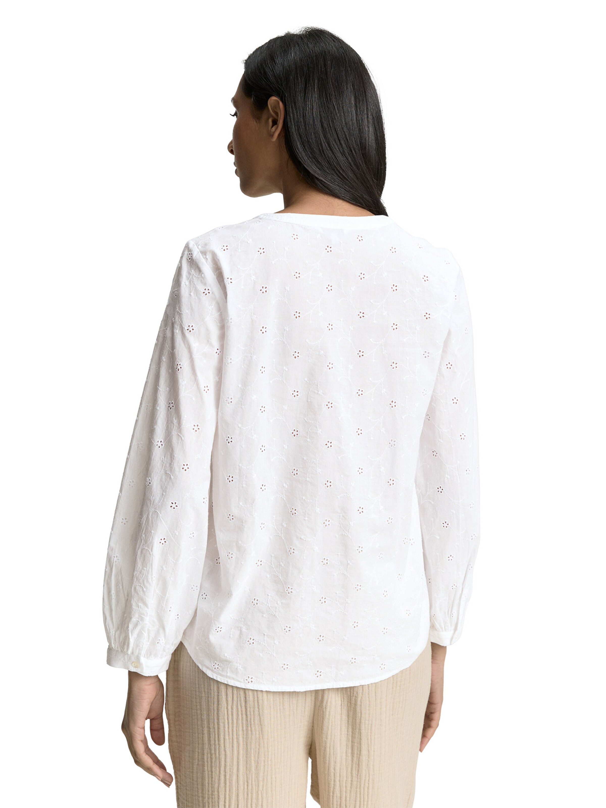 TOM TAILOR Blouse in Wit