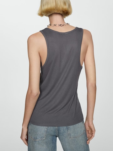 MANGO Top 'BOBAR' in Grey