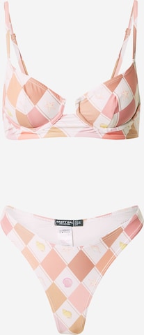 Bustino Bikini di Nasty Gal in arancione: frontale