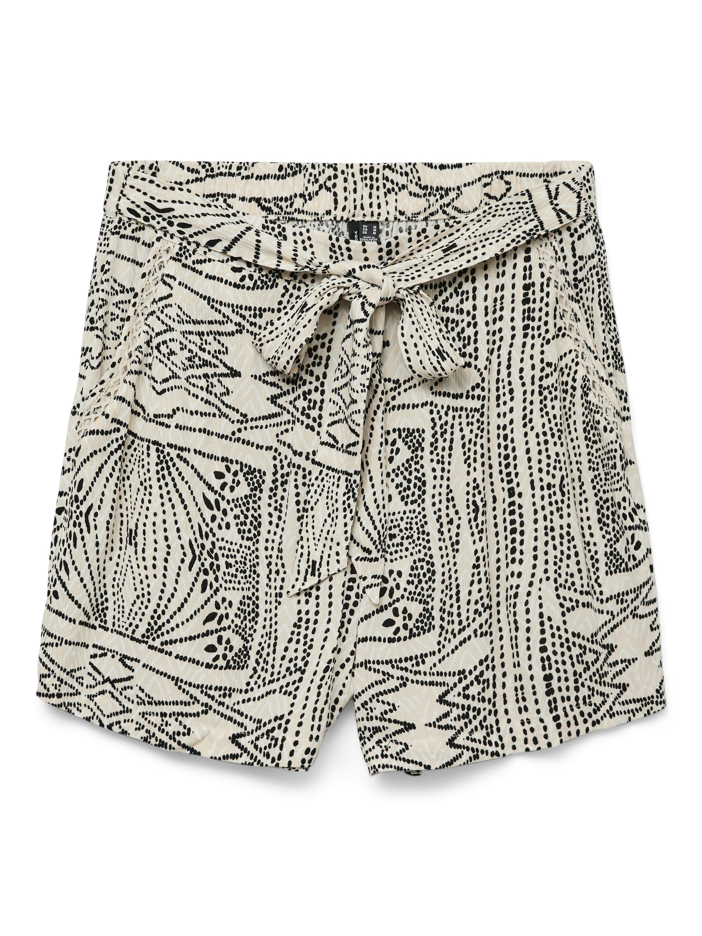 VERO MODA Regular Trousers 'VMMenny' in Beige: front