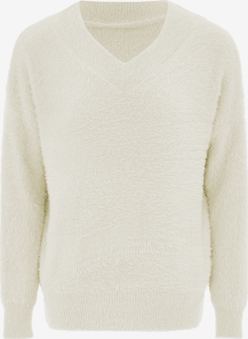 Poomi Sweater in Beige: front