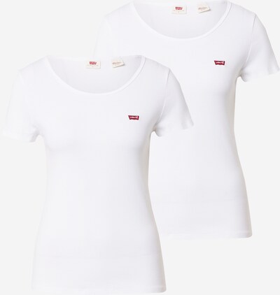 LEVI'S ® Shirt '2Pack Crewneck Tee' in weiß, Produktansicht