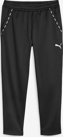 PUMA Regular Workout Pants in Black: front