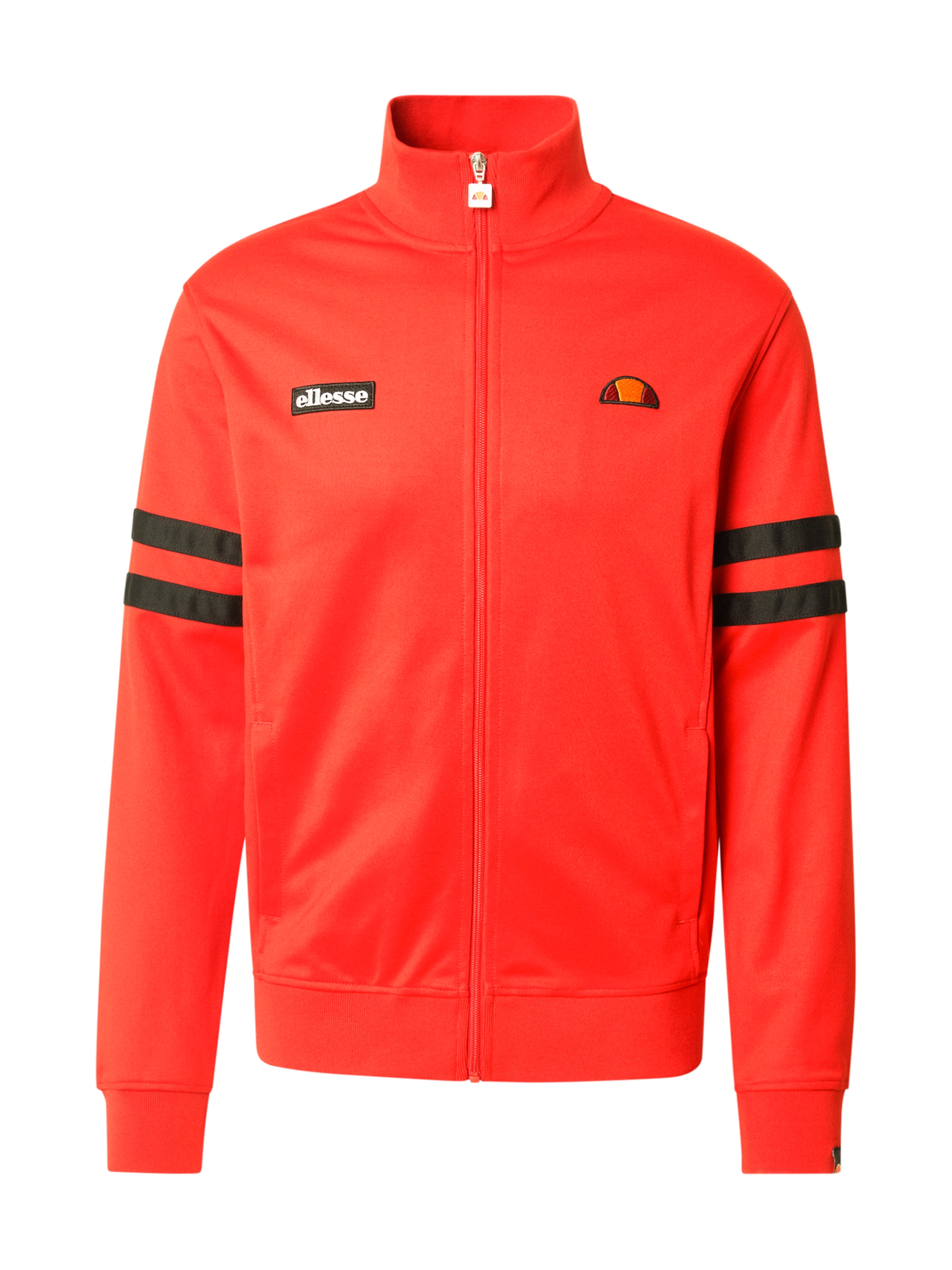 ELLESSE Zip-Up Hoodie 'Roma Track' in Red: front
