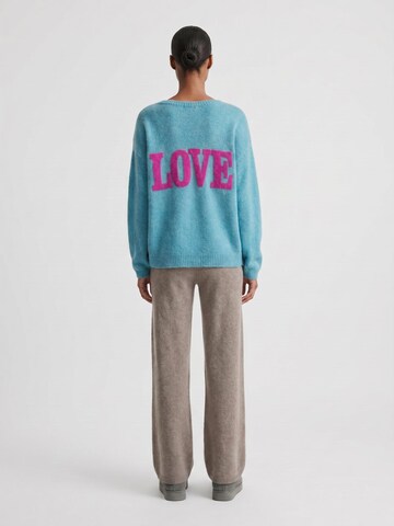 americandreams Oversized Sweater 'Silja' in Blue
