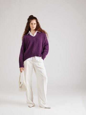 BOSS Pullover 'Fondy' in Lila