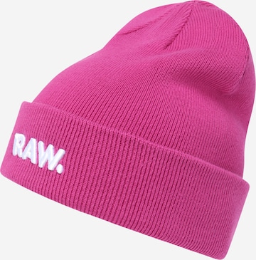 Bonnet 'Effo' G-Star RAW en rose : devant