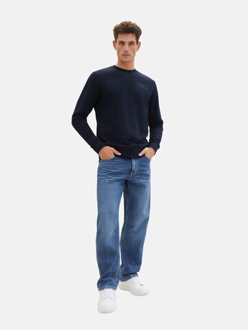 Sweat-shirt TOM TAILOR en bleu