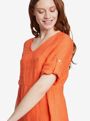 Cartoon Kleid in Orange