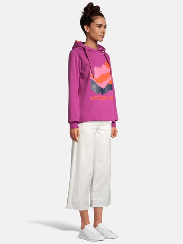 salzhaut Sweatshirt 'SABBELTRIENE' in Lila