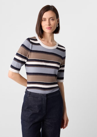 Pull-over COMMA en gris : devant