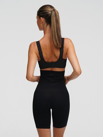 cfab (formerly creamy fabrics) Shapingbroek 'High Waisted Shaping Shorts' in Zwart