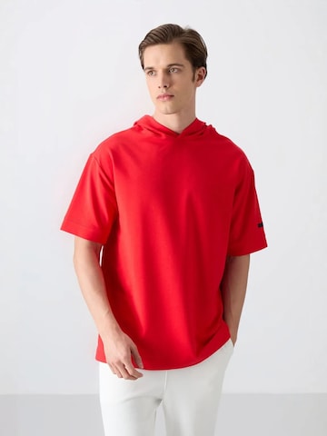 Tommy Life T-Shirts in Rot: Vorderseite