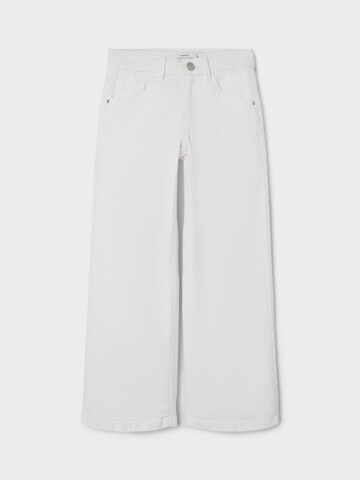 Wide leg Jeans 'NKFRose' de la NAME IT pe alb