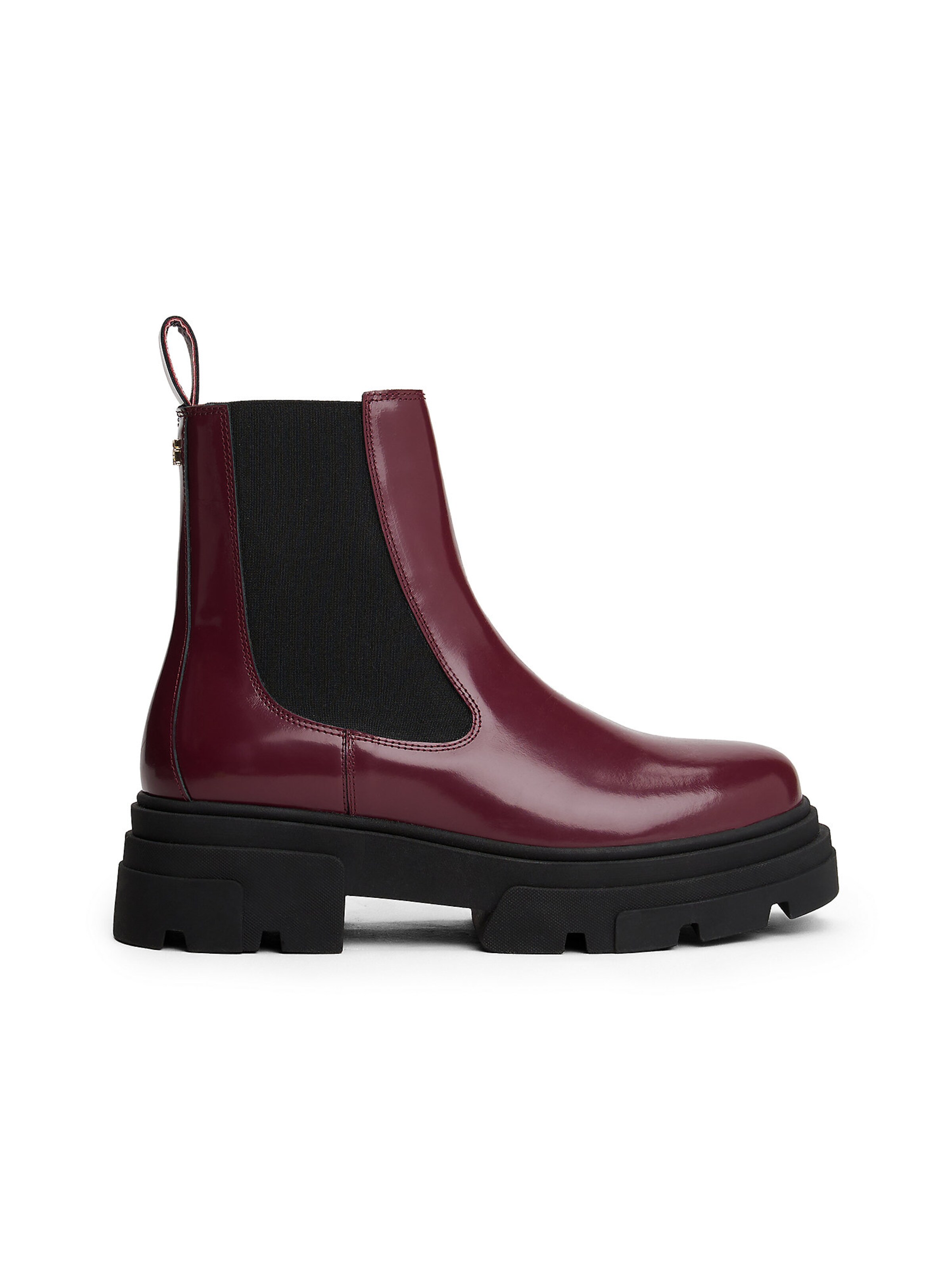 TOMMY HILFIGER Chelsea boots in Red