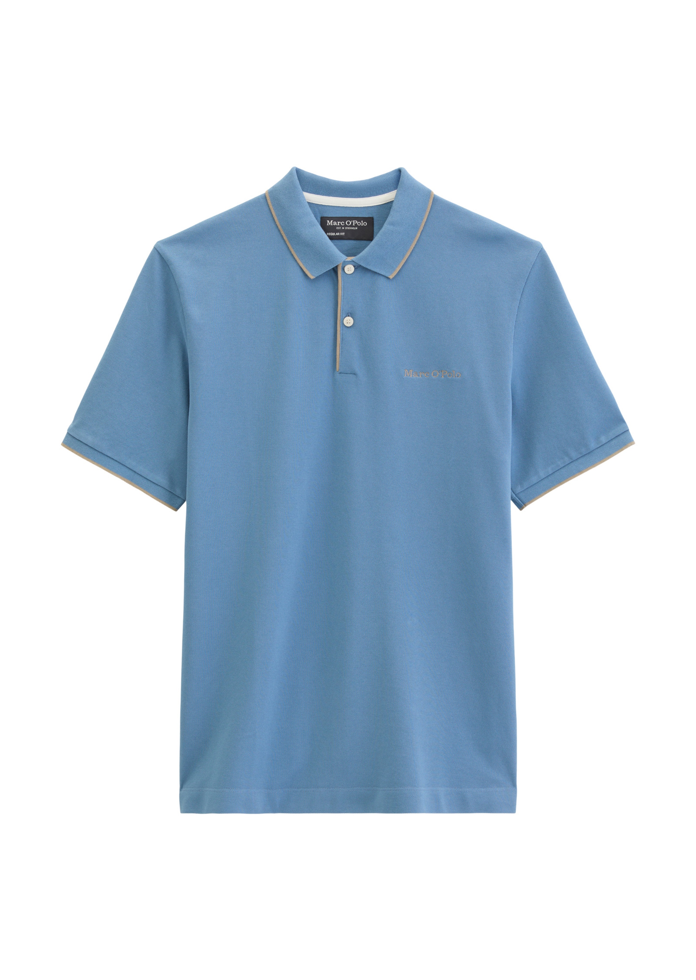 Marc O'Polo Shirt in Blauw: voorkant