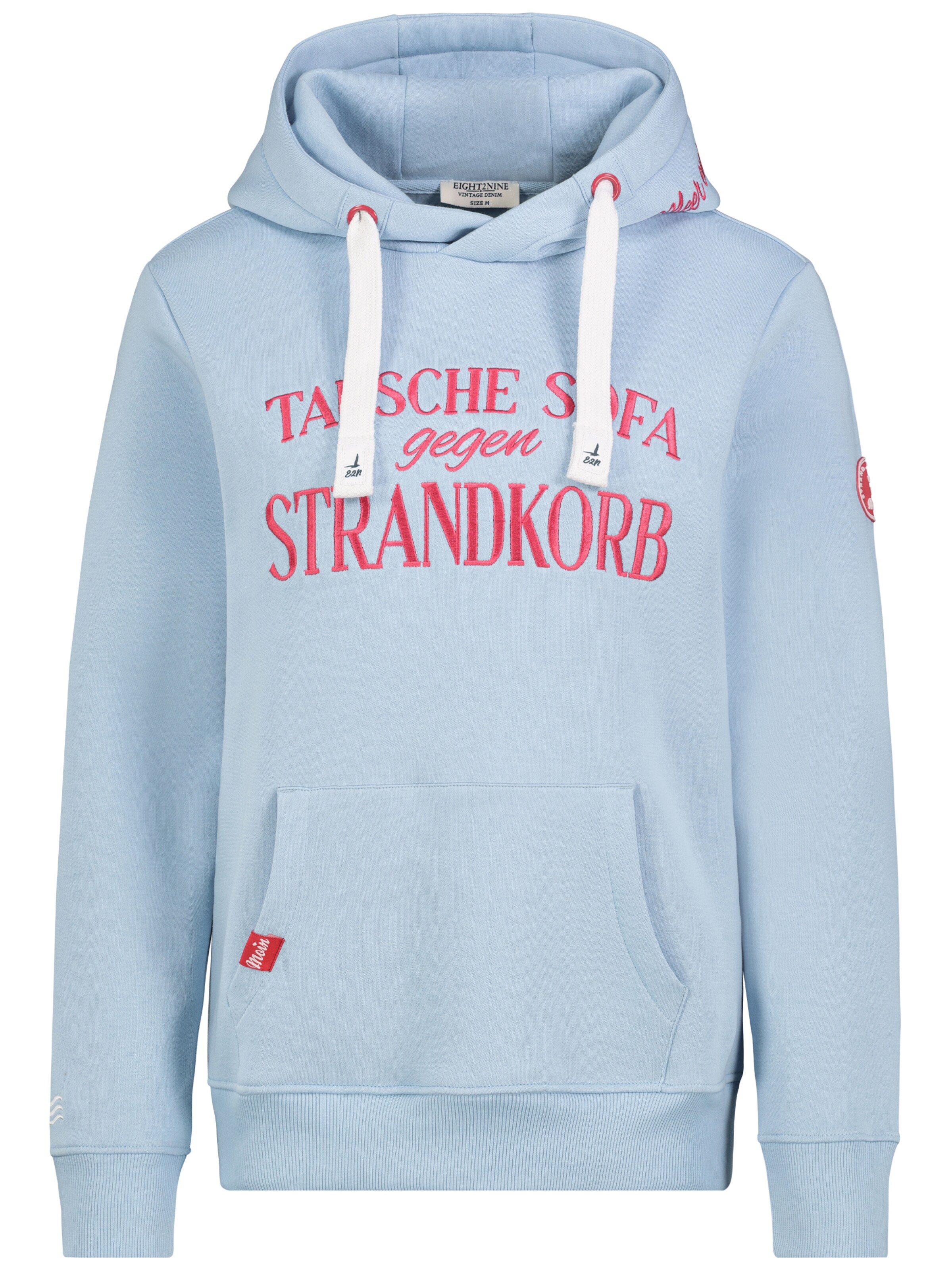 Eight2Nine Sweatshirt in Blau: Vorderseite