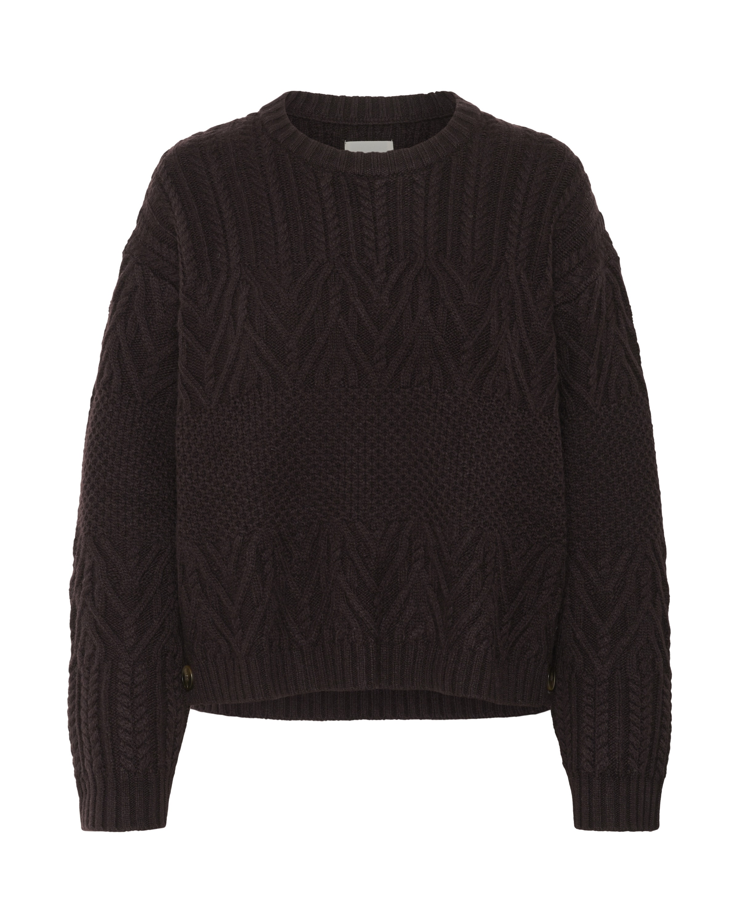 Part Two Sweater 'SindyPW' in Brown: front