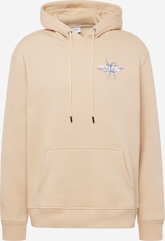 Sweat-shirt 'THUNDER' Sixth June en beige : devant