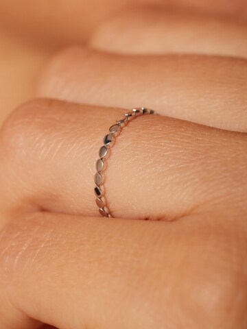 Lucardi Ring in Zilver: voorkant