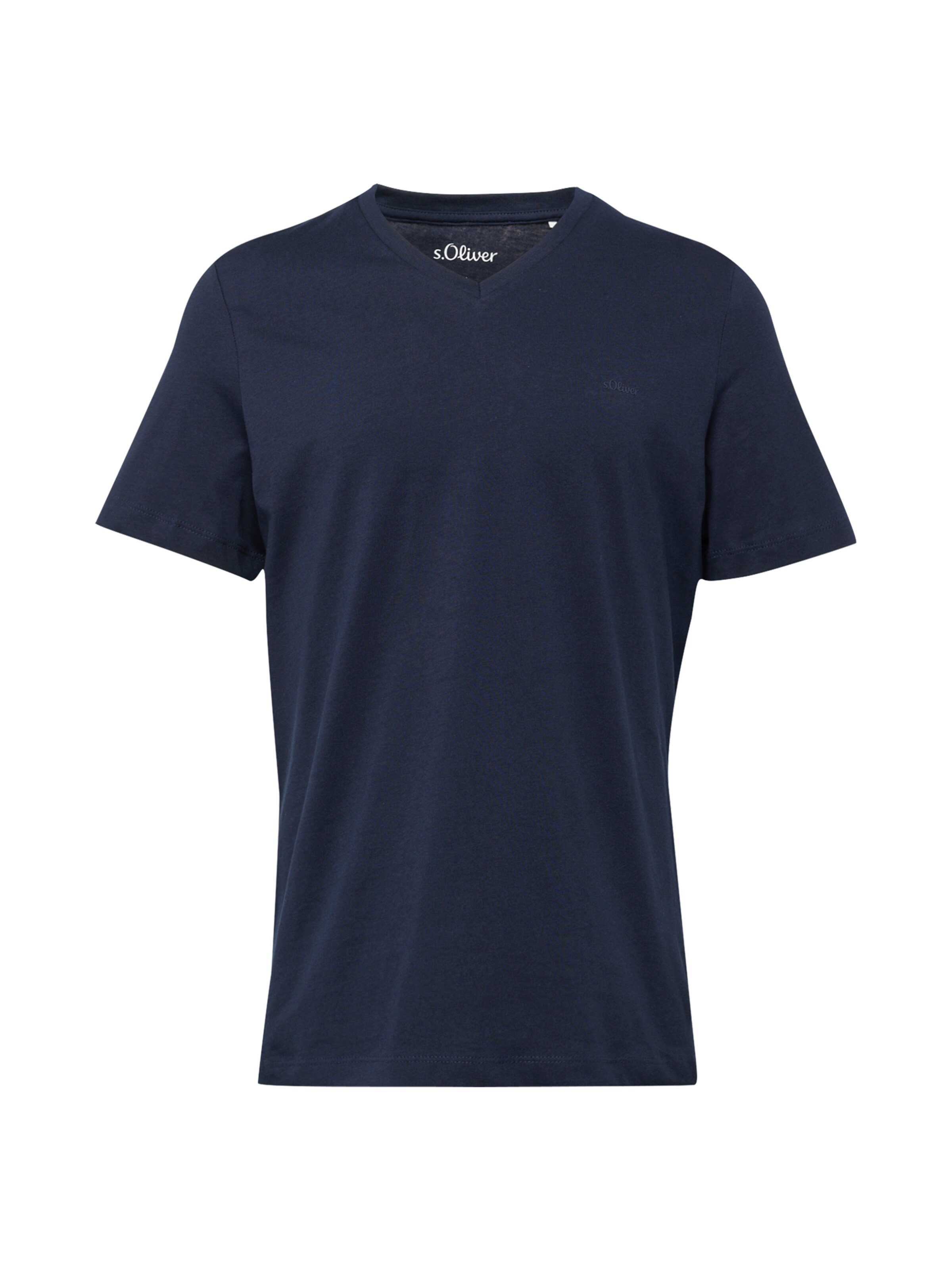 s.Oliver Shirt in Blauw: voorkant