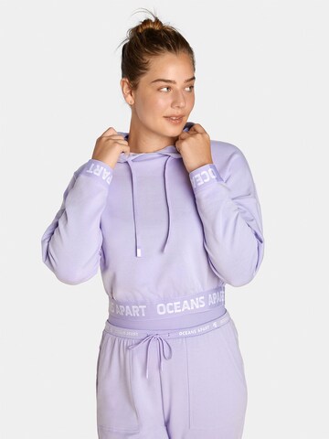 OCEANSAPART - Sweatshirt 'Beauty' em roxo