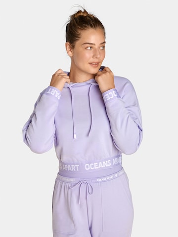 OCEANSAPART Sweatshirt 'Beauty' in Purple