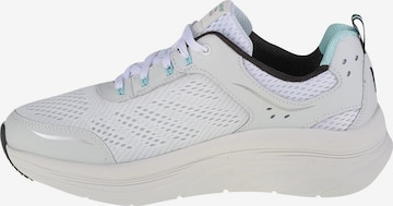 Baskets basses 'Skechers Relaxed Fit: D'Lux Walker - Infinite Motion' SKECHERS en blanc : devant