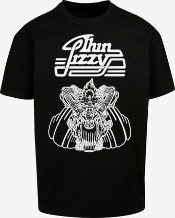 T-Shirt 'Thin Lizzy - Rocker Solid' Merchcode en noir : devant