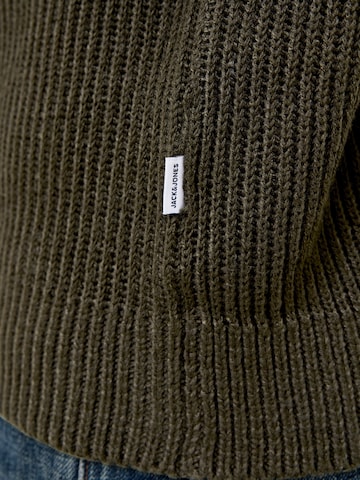 Pullover 'JJPANNEL' di JACK & JONES in verde