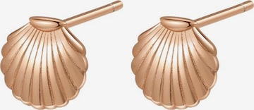 Hey Happiness - Pendientes 'Seaside Whisper' en oro: frente