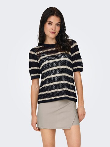 JDY Pullover 'JDYTikka' i blå: forside