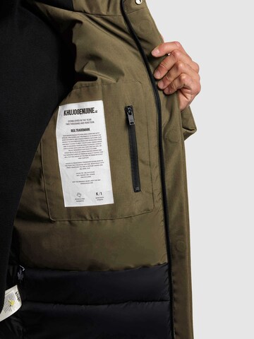 Veste d’hiver 'Etian' khujo en vert