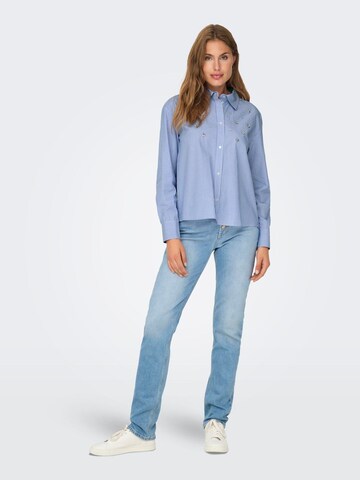 ONLY Bluse 'ONLEsta' in Blau