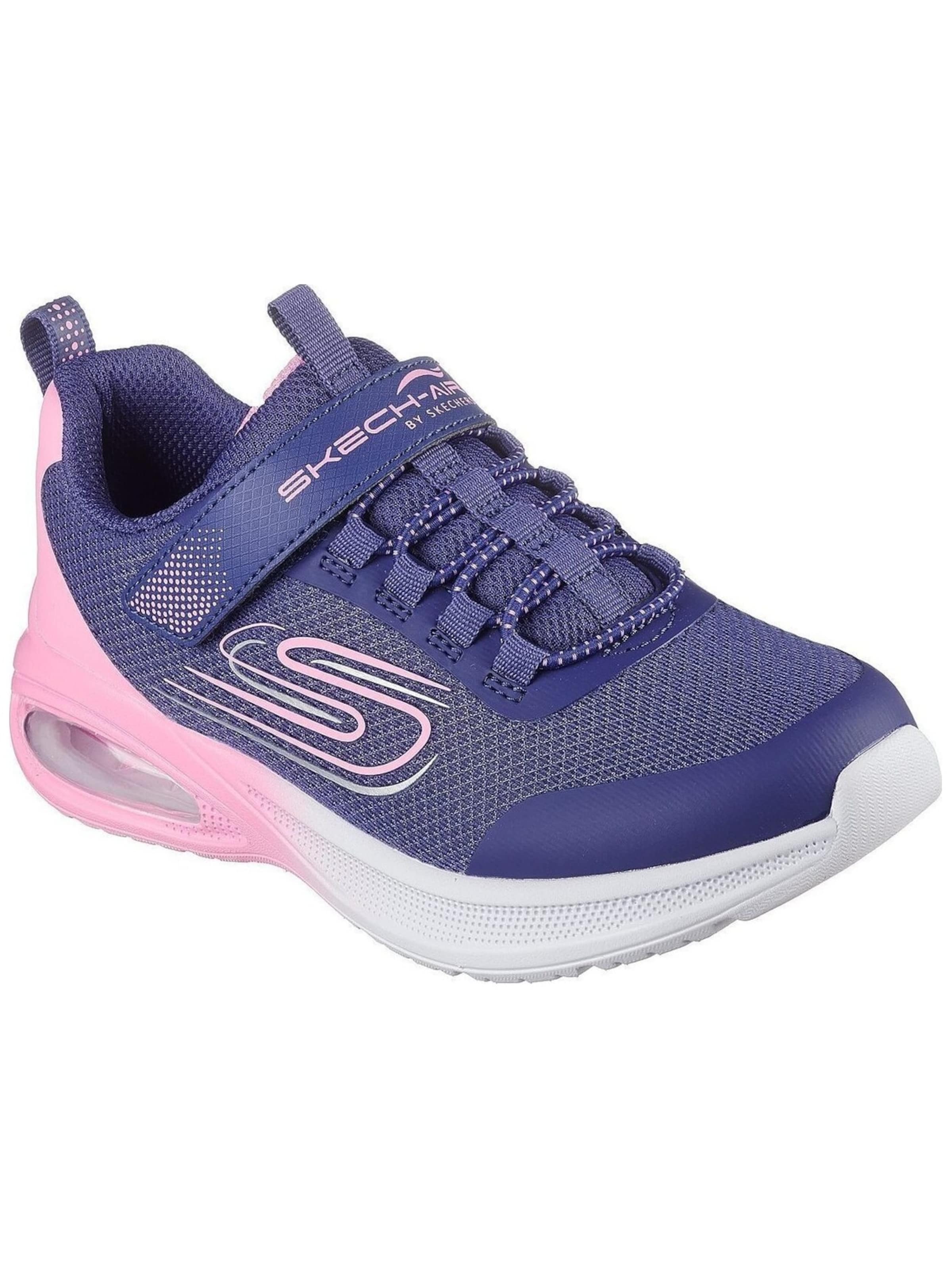 SKECHERS Sneakers 'Skechers Microspec Max Advance - Fly 3' in Blauw: voorkant