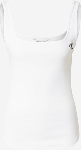 Calvin Klein Jeans Top in Weiß: predná strana