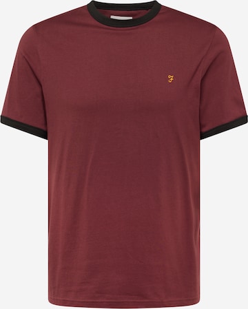 T-Shirt 'GROVES' FARAH en rouge : devant