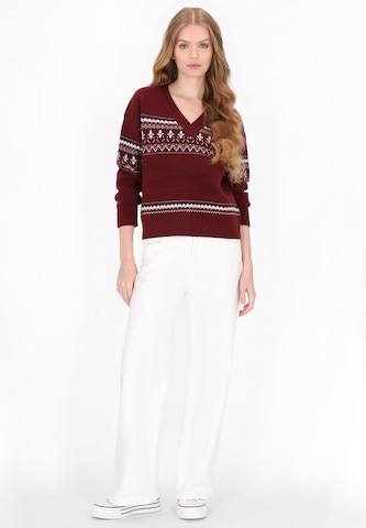 DreiMaster Maritim Sweater in Red