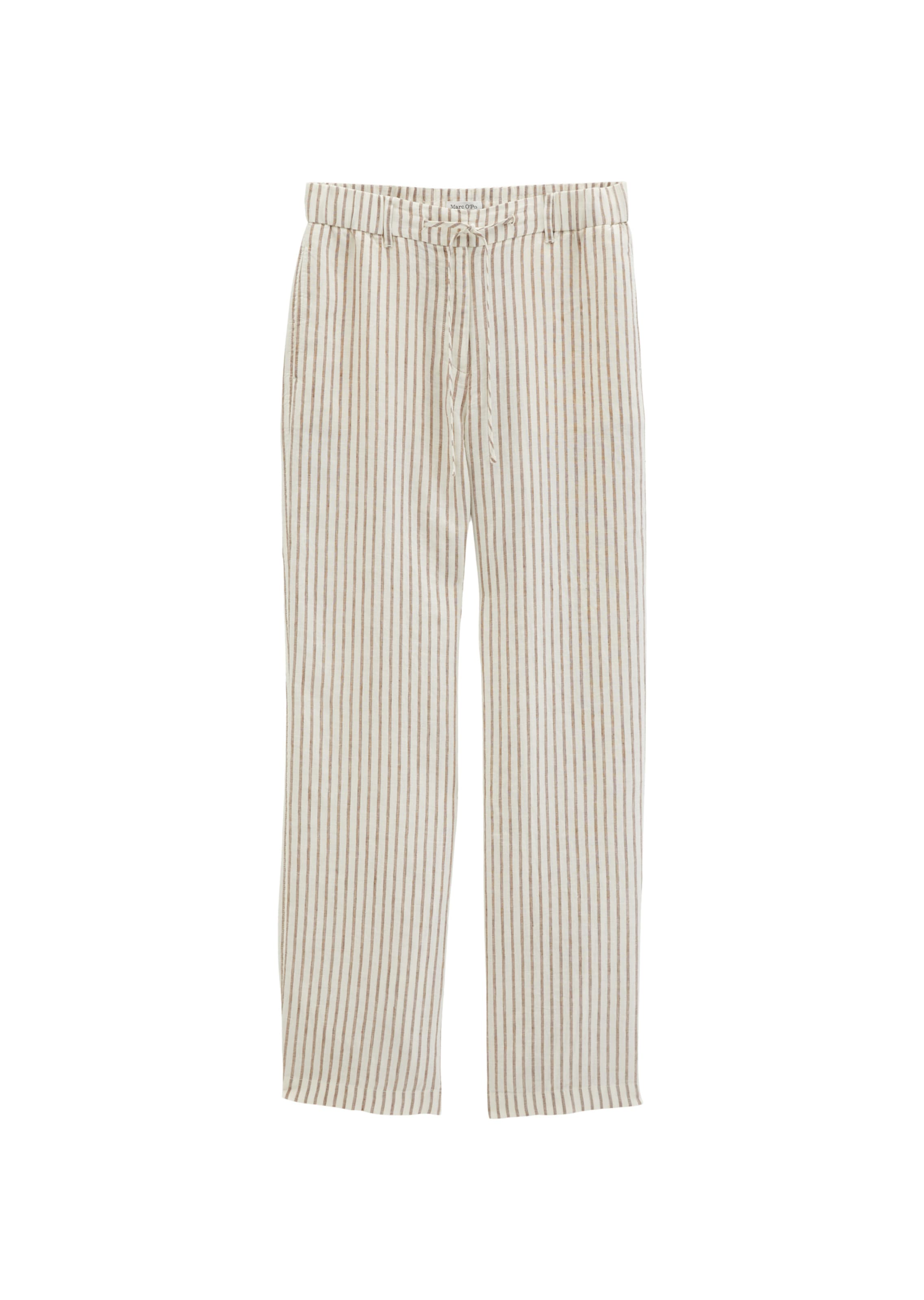 Marc O'Polo Regular Broek in Bruin: voorkant