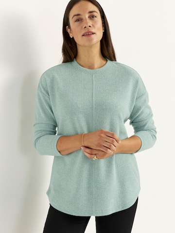 Pull-over Cellbes of Sweden en bleu : devant