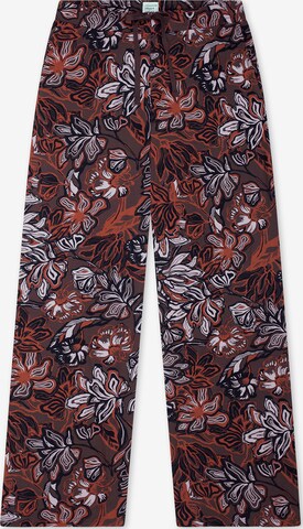 SCHIESSER Pyjamabroek ' Mix Relax ' in Bruin: voorkant