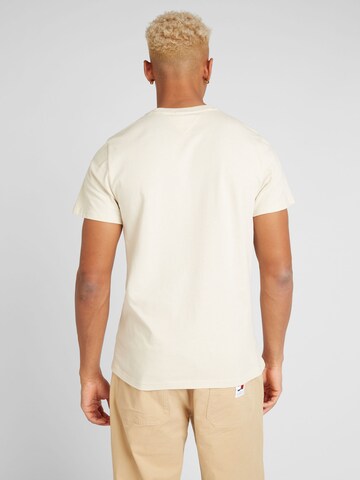 Coupe regular T-Shirt Tommy Jeans en beige