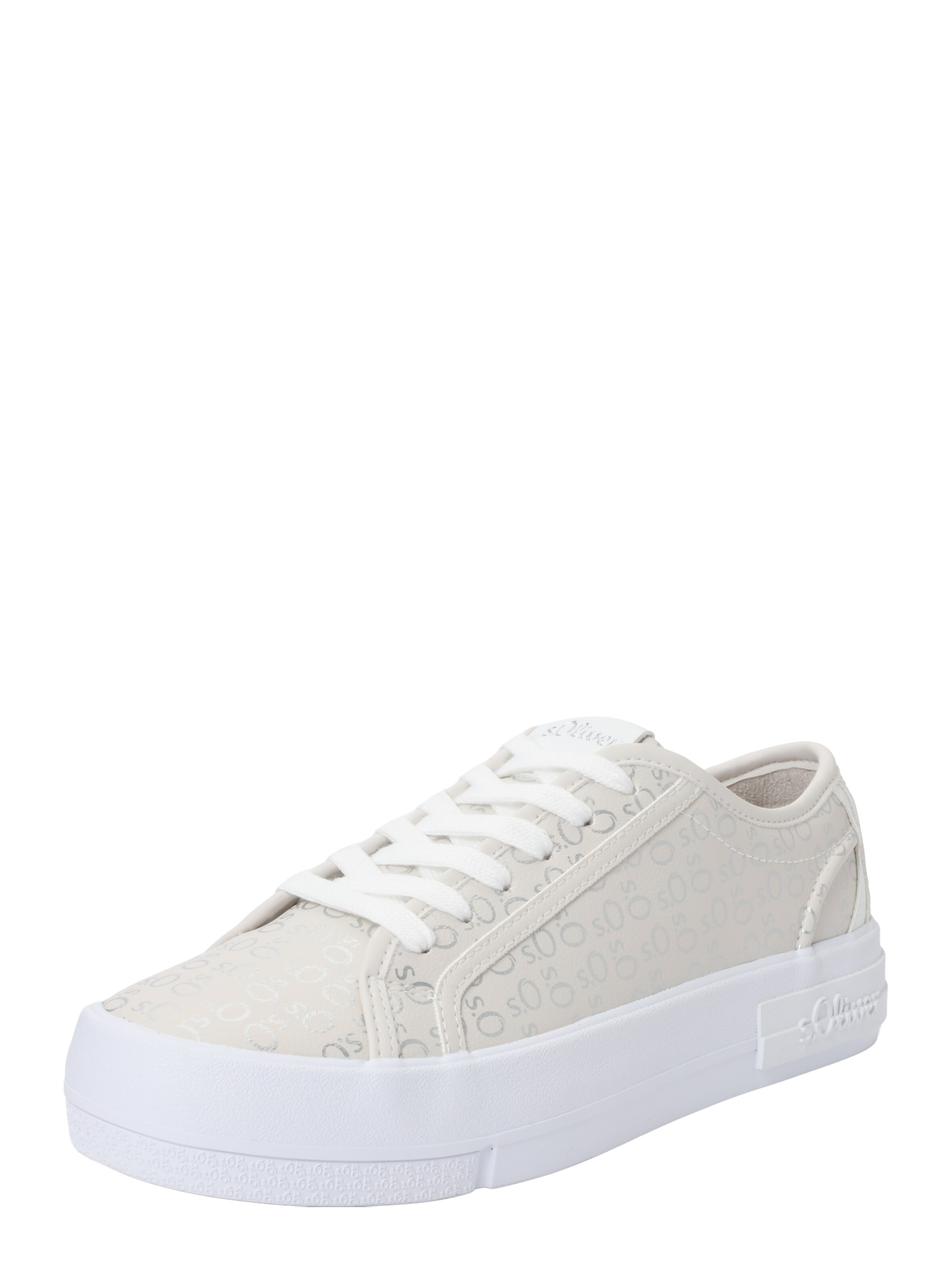 Baskets basses s.Oliver en beige : devant