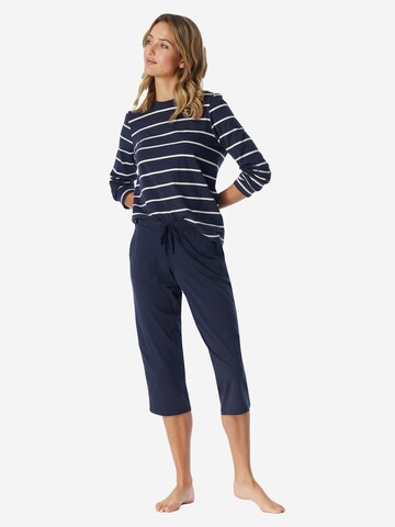 SCHIESSER Pyjamahose 'Mix & Relax'‌‌‌‌‌‌ in Blau